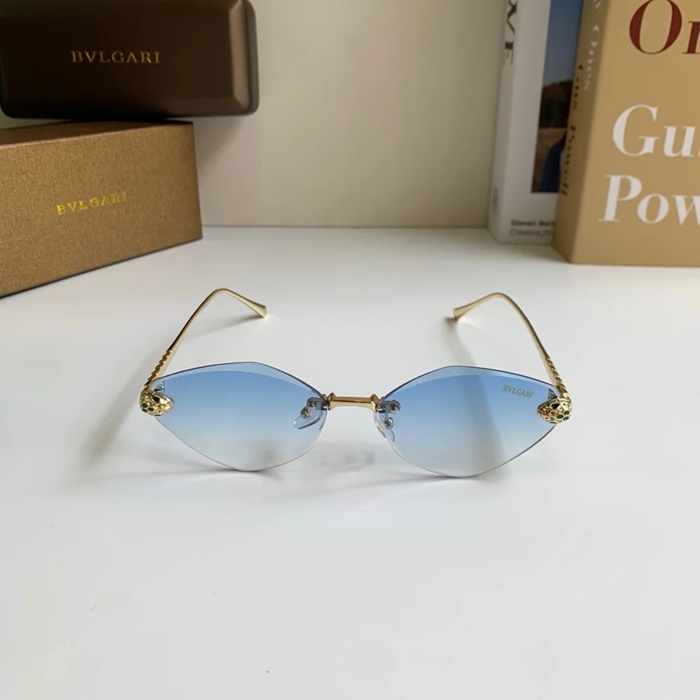 Bvlgari Serpenti Rimless Gradient Sunglasses